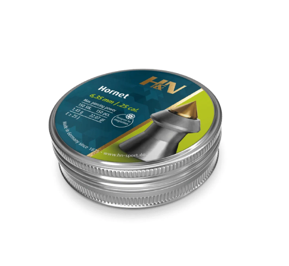 H&N HORNET 6,35MM 22.07GR 150Lİ H. SAÇMA