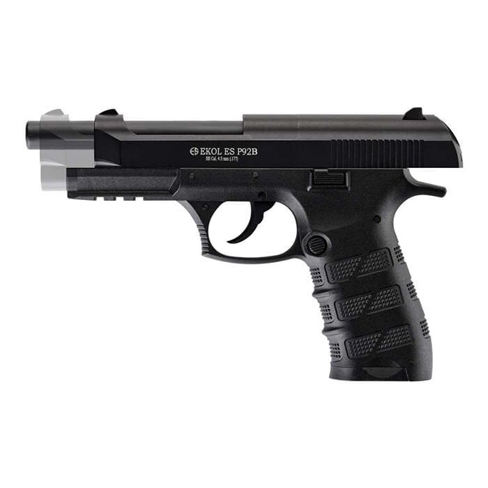 EKOL S P92 B Polimer Siyah Havalı Tabanca Blowback