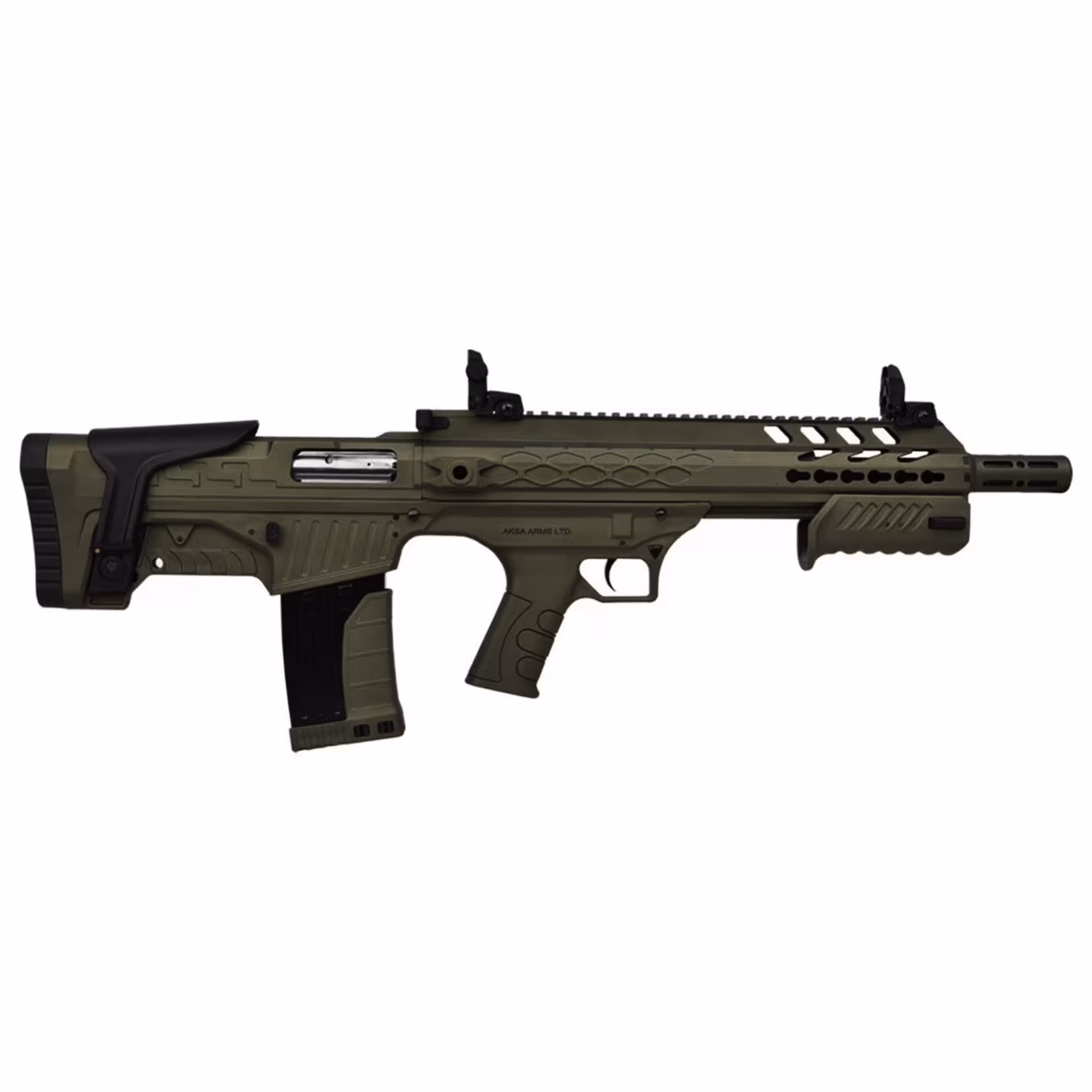 Aksa Crossfire Haki T12 Bullpup Çift Sistem Av Tüfeği
