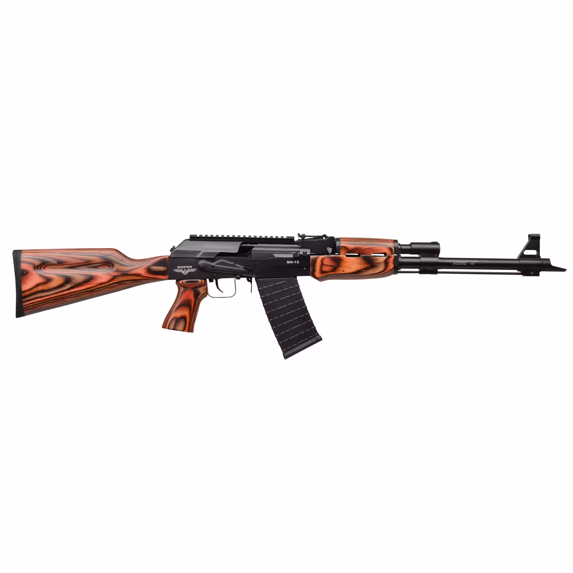 Sniper Arms SN-12 Kırmızı Lamine Şarjörlü Av Tüfeği
