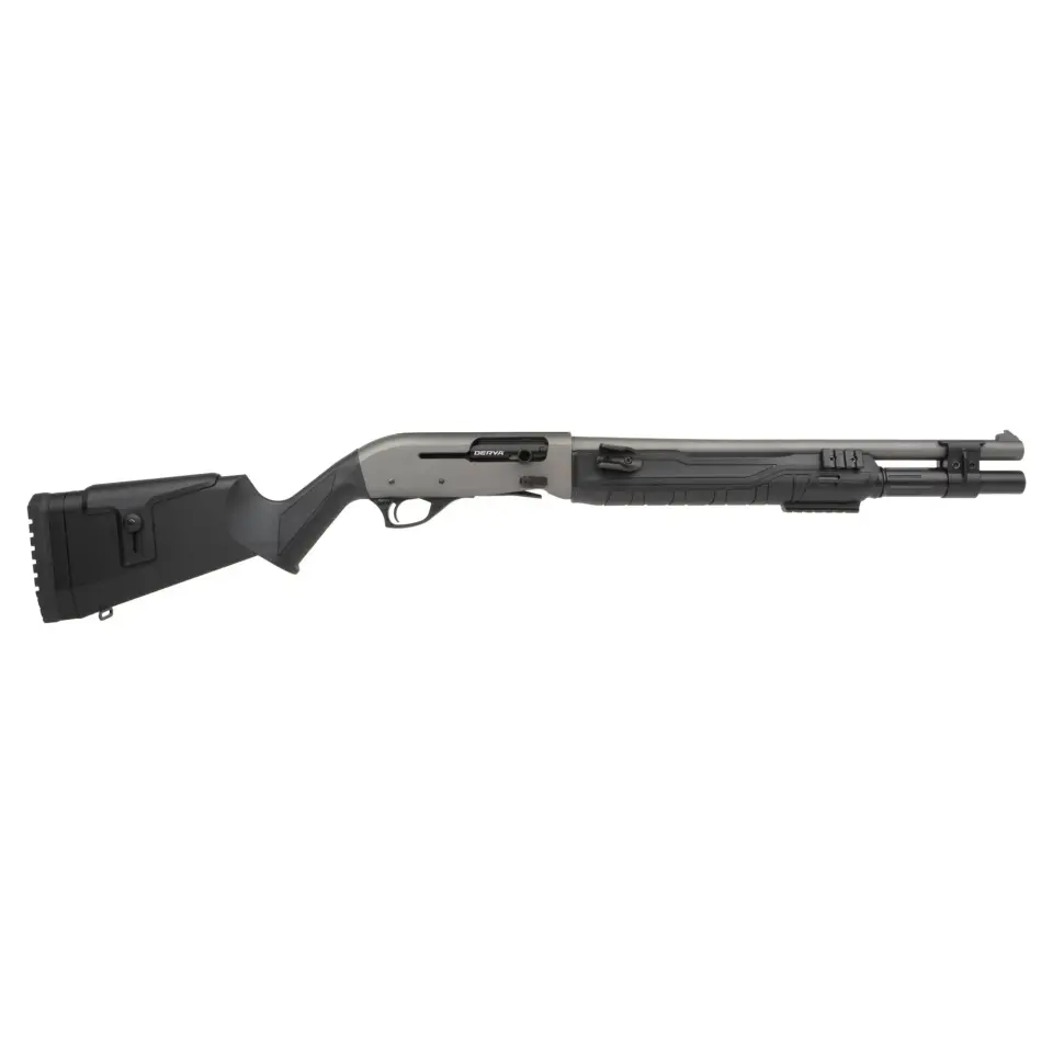 Derya XT-410 Gri Taktical Yarı Otomatik Av Tüfeği
