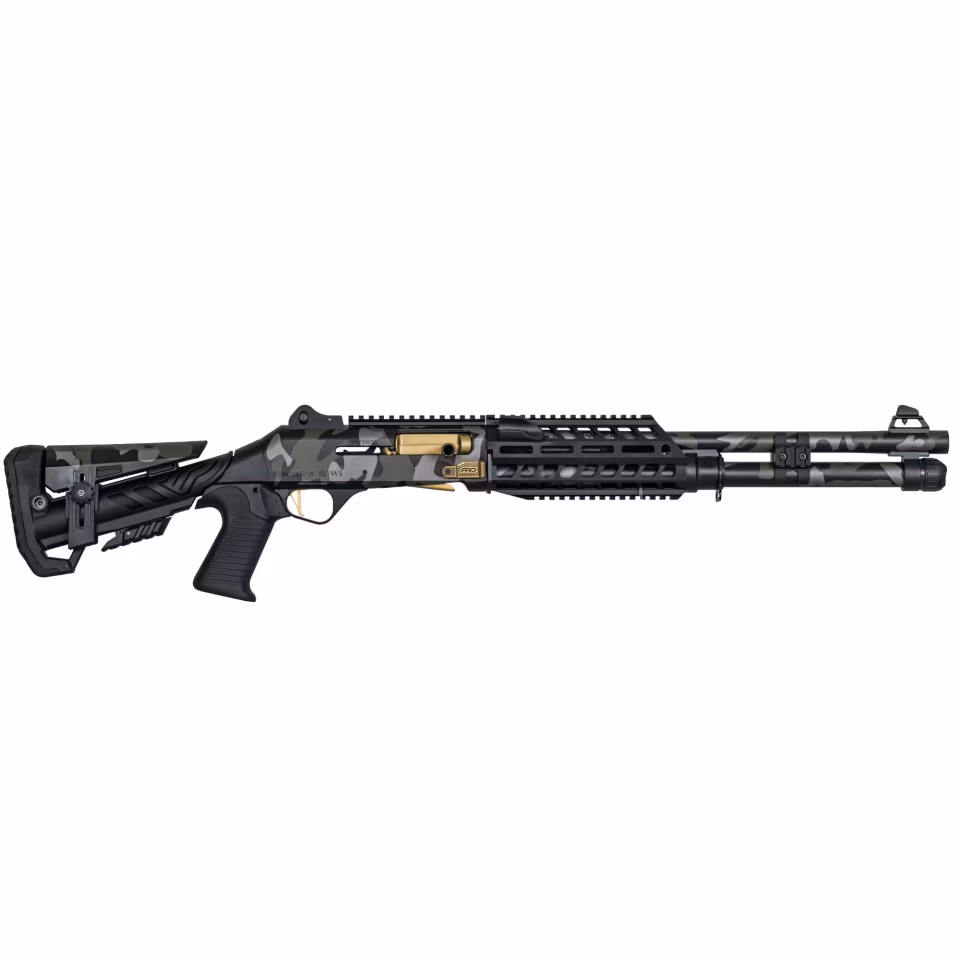 Aksa Crossfire S4 Extreme Pro Koyu Kamuflaj Otomatik Av Tüfeği
